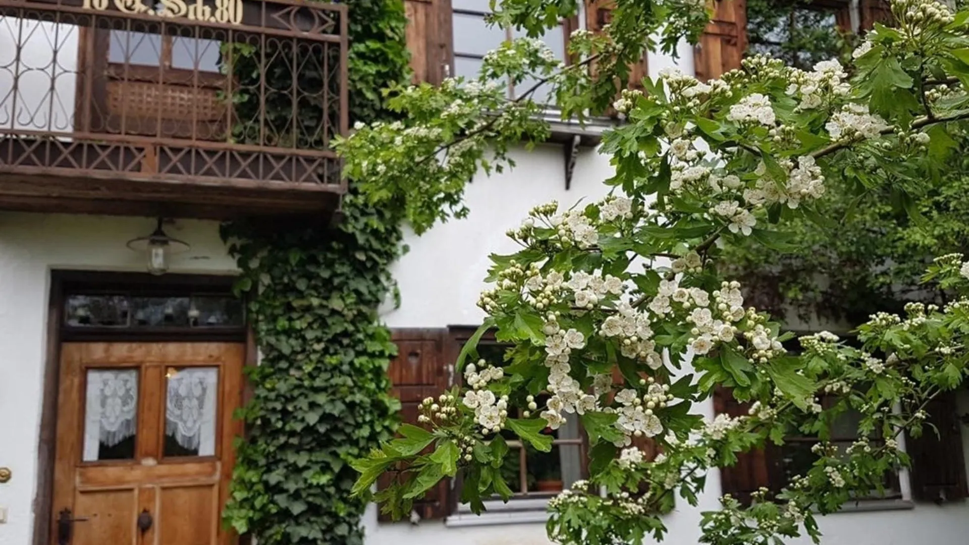 Apartmán Ferienwohnung 1880 Burggen